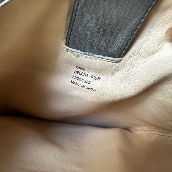 Coach Gray Over the Knee Boots with Timeless Design - Picture 2 of 5